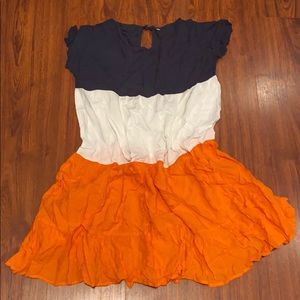 Color block dress